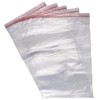 SKIR'CO 100 Clear Cellophane Bags 20x30cm Self Seal OPP Reusable