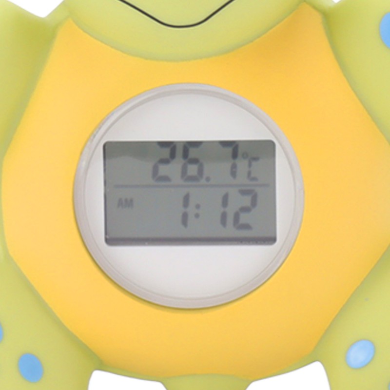 Baby Bath Thermometer Smart Cartoon Cute Tortoise Bathroom Multi Functional