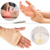 2pcs Castor Oil Packs Organic Cotton for Hands, Reusable Hand
