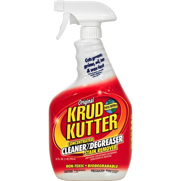 KRUD KUTTER KK32/2 Original Concentrated Cleaner/Degreaser, 32-Ounce, 2-Pack