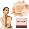 Polvo Compacto De Fijador Matte Maquillaje Hipoalergenico