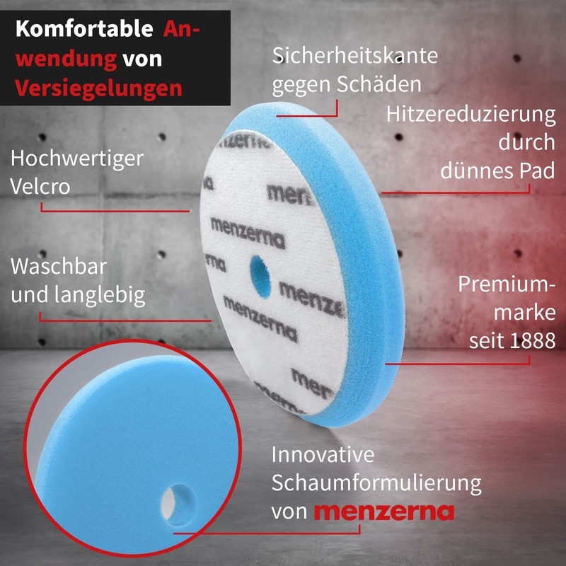 detailmate Set - Menzerna Wax Foam Pad - 150 mm