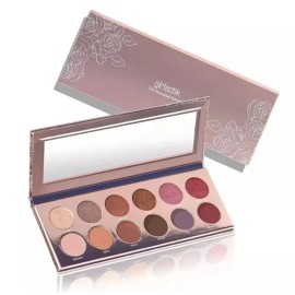 Girlactik The Essential Palette,12 Color Eye Palette, Matte & Metallic Shades