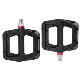 FOOKER MTB Pedals Mountain Bike Pedals 3 Bearing Non-Slip Lightweight Nylon Fiber Bicycle Platform Pedals for BMX MTB 9/16"