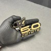 usa Standard COYOTE 5.0 Emblem Badges GOLD On BLACK EDITION