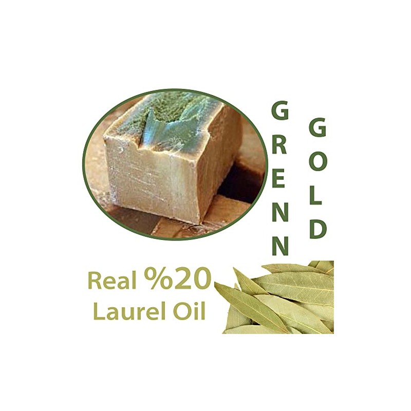 Aleppo Soap (3 Pack - 200 gr each) from Origin,