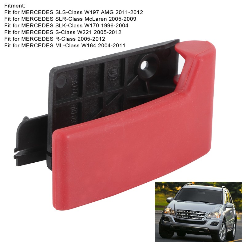 Interior Hood Release Handle 124880032064 1248800320 Fit for MERCEDES SLSClass