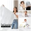 Sunshine Comforts Egyptian Cotton Fitted Sheets Breathable, Anti Wrinkle 40cm