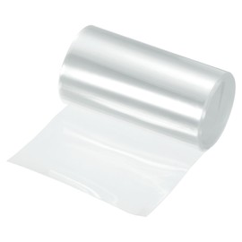 MECCANIXITY Battery Wrap PVC Heat Shrink Tubing 65mm Dia 103mm Flat 8 Feet Clear Good Insulation for Battery Pack-2.5m