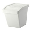 IKEA Sortera Recycling Bin with Lid White 702.558.99 Size 16
