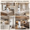 MULIRE Stainless Steel Paper Towel Holder Countertop with Tension Arm