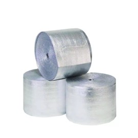 IES Reflective Foil Insulation Spiral Duct Pipe Wrap Foam Core 6x20 R8 PREMIUM
