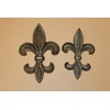 Deluxe Fleur De Lis Bathrobe Hooks (11 1/2") / Emblem