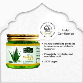 Indus Valley Bio Organic Non-Toxic Aloe Vera Gel for Acne, Scars, Glowing & Radiant Skin Treatment (400ml)