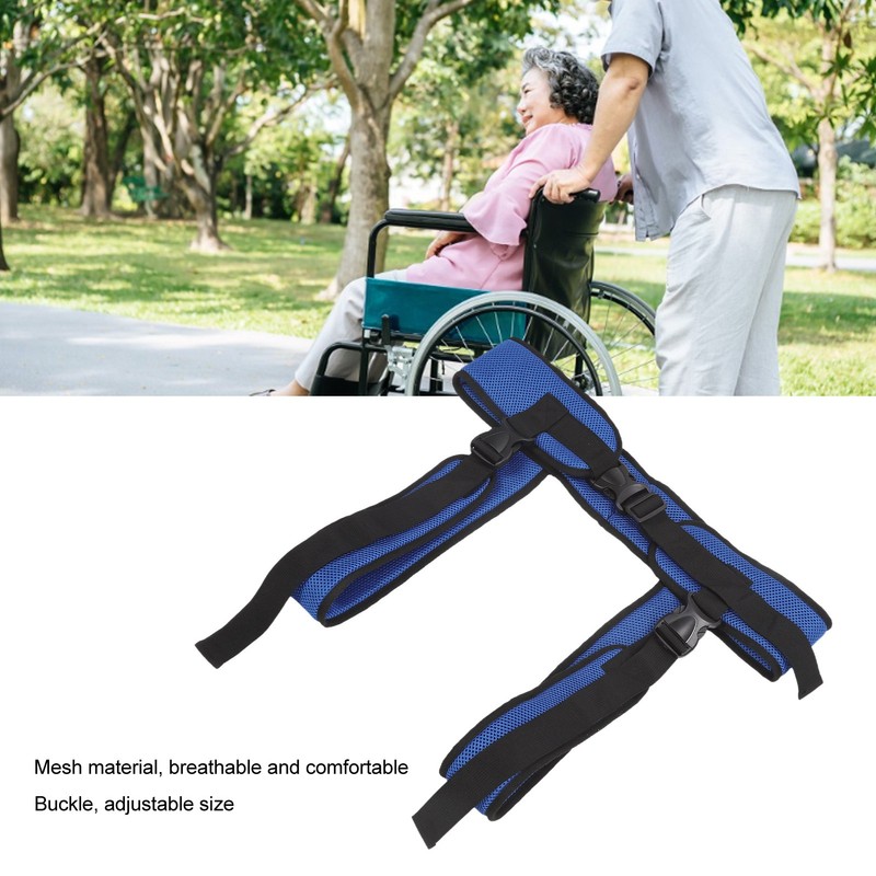 Wheelchair Belt Support Vest Adjustable Wheelchair Belt Breathable Whole Body