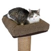 Kitty City Perch Cushion Platform, Brown