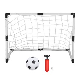 Foldable Kids Soccer Gate Portable Safety Multi Functional Soccer Practicing Net Gate for Outdoor