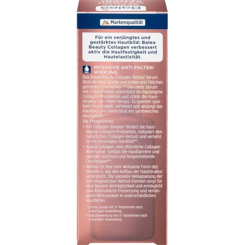 Balea Beauty Collagen Retinol Serum 30ml