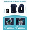 Travel Pillow Airplane Inflatable Neck Pillow Comfortably Supports Head and