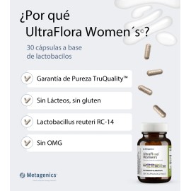 Metagenics Ultraflora Womens 30 Caps Suplemento Probiótico