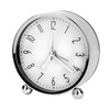 Welltop Analog Alarm Clock, 4 inch Super Silent Non Ticking