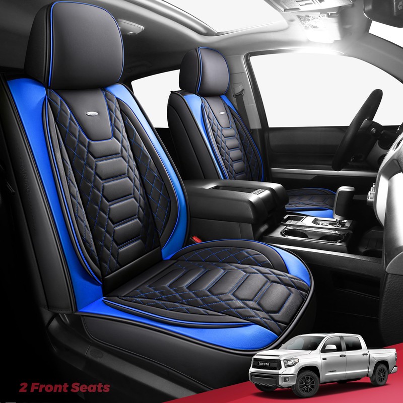 FREESOO Tundra 2 Front Seat Covers, Fit for Toyota Tundra