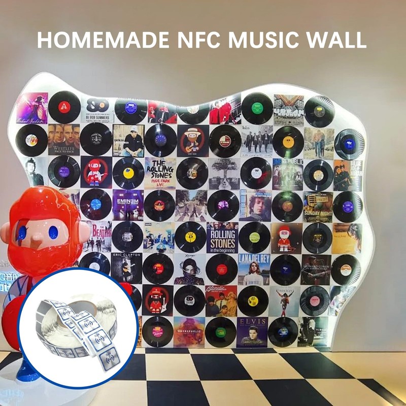 YANZEO 20Pcs NFC NTAG213 RFID Tag NFC 213 Metal Resistant