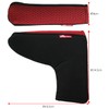 LEZAX TOPC-6225 RD TEE-OFF Putter Cover for Blade Mallet, Red