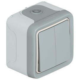 Legrand Mechanisms plexo-idrobox 069725 – pl-mbl SUP Puls Double 10 A Grey