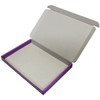 5 x C4 A4 Purple Box 345x240x22mm (13.6x9.5x0.8") RM Large