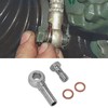 Brake Banjo Bolt M10x1.0 to 1/4 in Brake Line Banjo