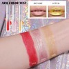 Prreal Metallic Liquid Lipstick, Glitter Lip Gloss, Moisture Shimmer Lip