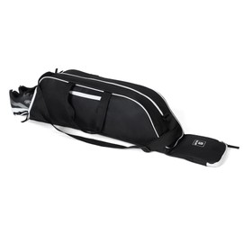 EALER Baseball Bat Tote Bag & T-ball, Softball Equipment Bag - Gear for Kids, Youth, and Adults Holds Bat, Helmet, Glove, Cleats, Shoes and More（Black）