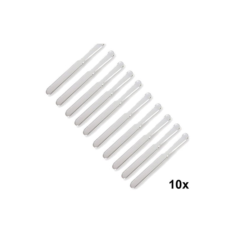 Acrylic Plexiglass Spatula Crystal Clear for Applying Cream from Cans