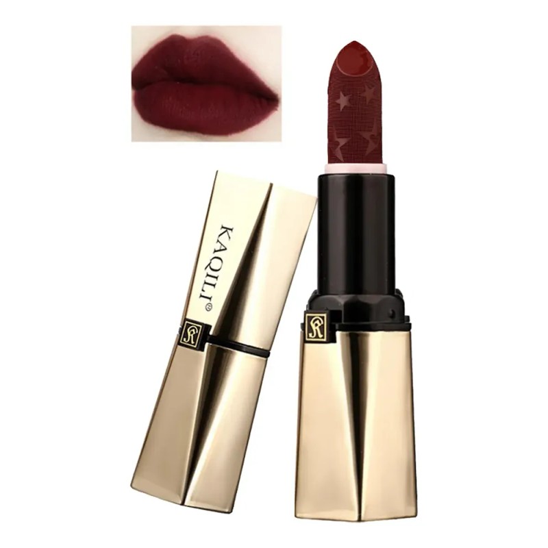 Portable1 2 En 1 Lápiz Labial Mate Brillo De Labios