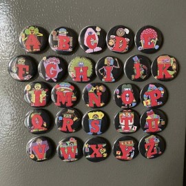 The Letter People 26-Magnet Set PBS