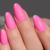 Press On Nails Short Almond Pink Nails with Glossy French