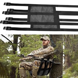 YEXEXINM 2 Pack Universal Tree Stand Seat Replacement，Adjustable Tree Stand Seat Deer Stand Replacement Accessories for Hunting, Fits All Ladder Stand, Lock On Tree Stands, (16 x 12 inches)