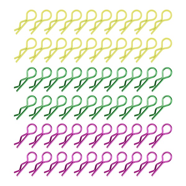 Rchobbytop 60 clips de cuerpo a control remoto universales R