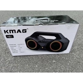 KMAG NEW - KMAG HB1 Portable Bluetooth Wireless Speaker IP7 Waterproof 40x2 Watts