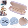 JSMTKJ 4 Pieces Hard Case Glasses Case, Hard Glasses Case,