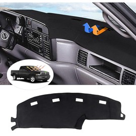 Cartist Compatible with Dash Cover Dodge Ram 1500 2500 3500 Truck 1994 1995 1996 1997 Dashboard Cover Mat Non-Slip Pad Carpet Sunshield Glare UV Rays Protector