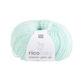 Wool Rico Baby Classic Glitter DK, 50 g, Approx. 165 m, Mint