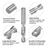 sourcing map Solid Carbide Drill Bit, 7mm (0.276") YG6X/C3 Micro-Grain