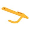 QWORK Chain Link Banana Clip, 5 Packs Hook Loop Mesh