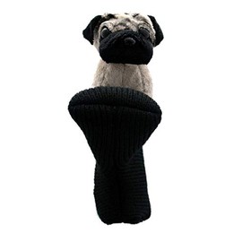 EVOLUTION GOLF NEW 2019 GIRLS OR LADIES HYBRID OR BLADE STYLE PUTTER HEADCOVER. PAULINE THE PUG.