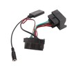 Bluetooth 5.0 Wireless Audio Adapter Aux in Cable with Microphone