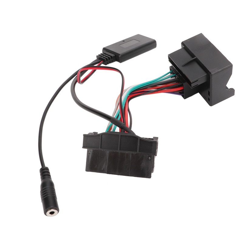 Bluetooth 5.0 Wireless Audio Adapter Aux in Cable with Microphone
