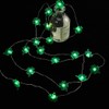 St. Patrick's Day Decorative Lights Green Shamrocks Clover Hat LED