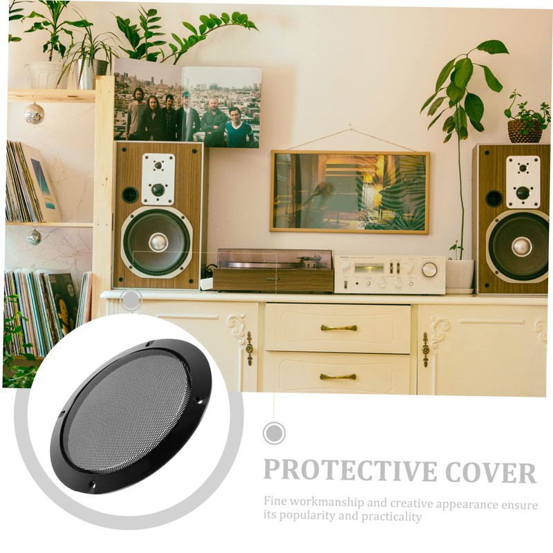 Operitacx 2pcs Speaker Protector Cover Durable Speaker Grill Case Decorative